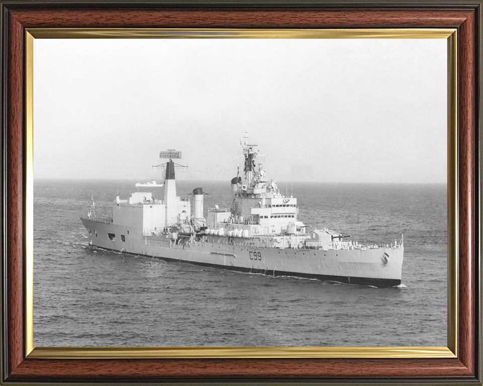 HMS Blake C99 Royal Navy Tiger Class Light Cruiser Photo Print or Framed Print - Hampshire Prints