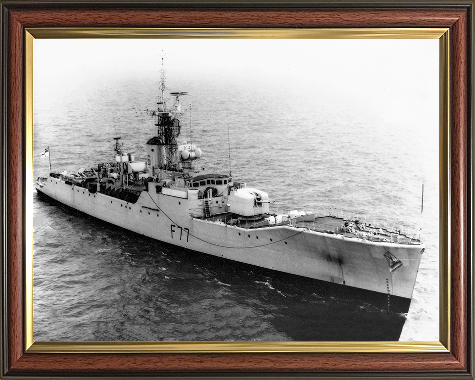 HMS Blackpool F77 Royal Navy Whitby Class Frigate Photo Print or Framed Print - Hampshire Prints