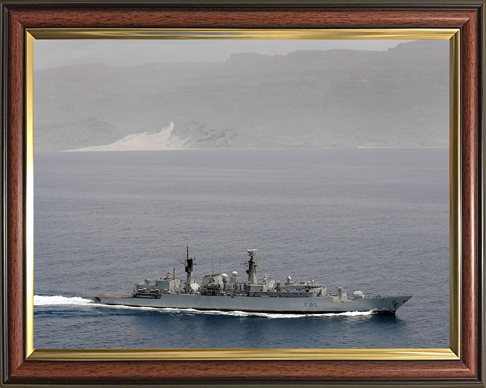 HMS Cumberland F85 Royal Navy Type 22 frigate Photo Print or Framed Print - Hampshire Prints