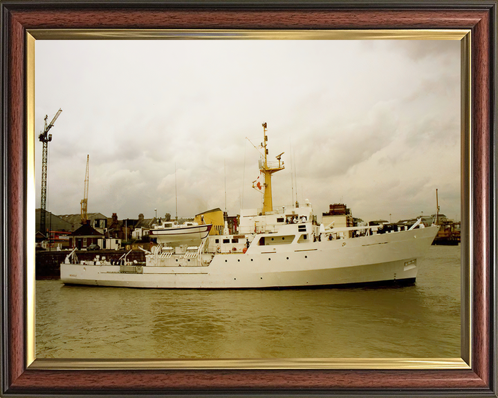 HMS Beagle A319 Royal Navy Bulldog class ship Photo Print or Framed Print - Hampshire Prints