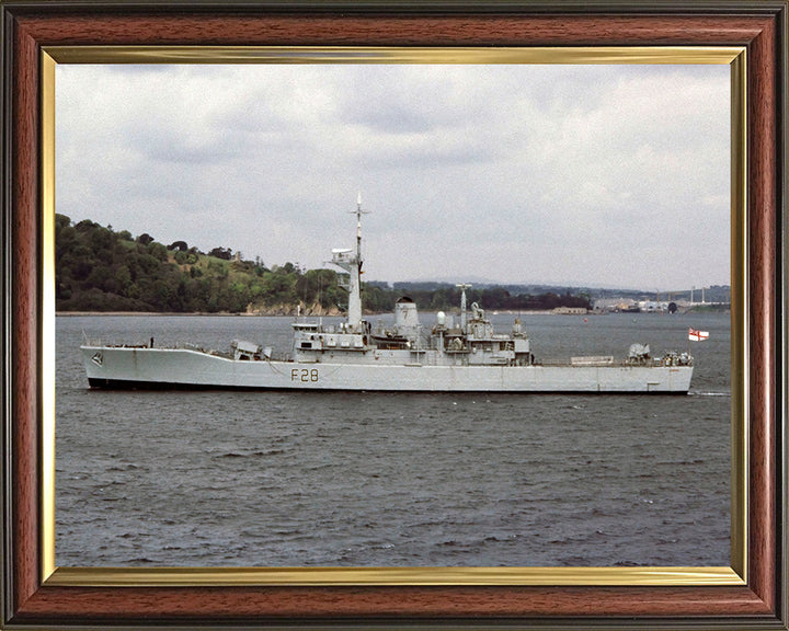 HMS Cleopatra F28 Royal Navy Leander class frigate Photo Print or Framed Print - Hampshire Prints