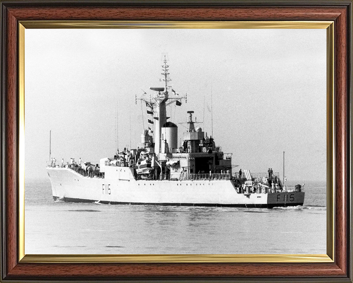 HMS Berwick F115 Royal Navy Rothesay Class frigate Photo Print or Framed Print - Hampshire Prints