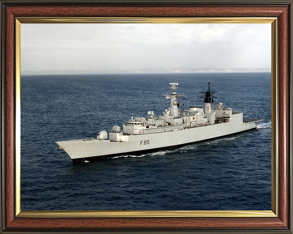 HMS Cumberland F85 Royal Navy Type 22 frigate Photo Print or Framed Print - Hampshire Prints