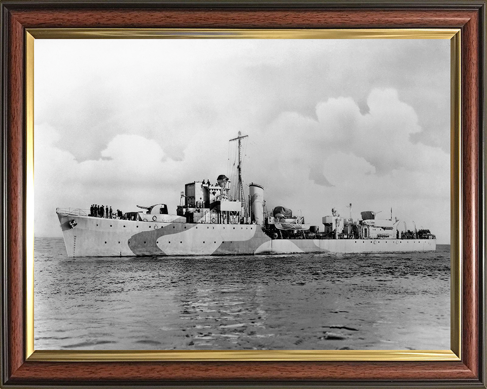 HMS Bleasdale (1940) | Photo Print | Framed Print | Hunt Class | Destroyer | Royal Navy - Hampshire Prints