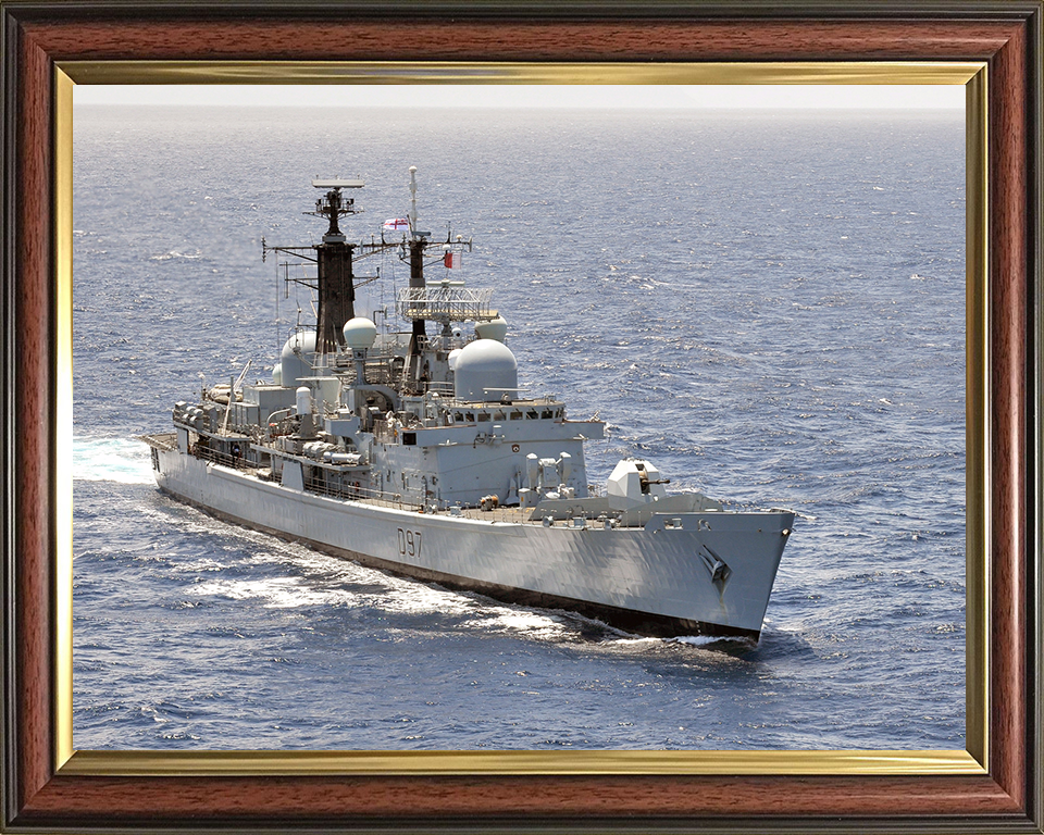 HMS Edinburgh D97 Royal Navy Type 42 Destroyer Photo Print or Framed Print - Hampshire Prints