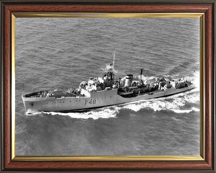 HMS Dundas F48 | Photo Print | Framed Print | Blackwood Class | Frigate | Royal Navy - Hampshire Prints