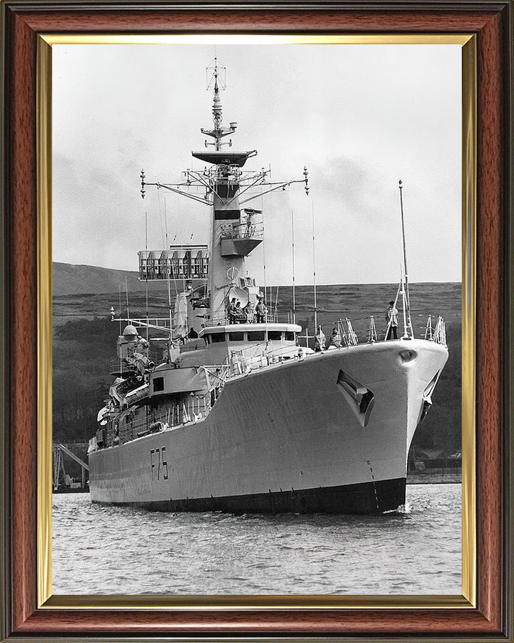 HMS Charybdis F75 Royal Navy Leander class frigate Photo Print or Framed Print - Hampshire Prints