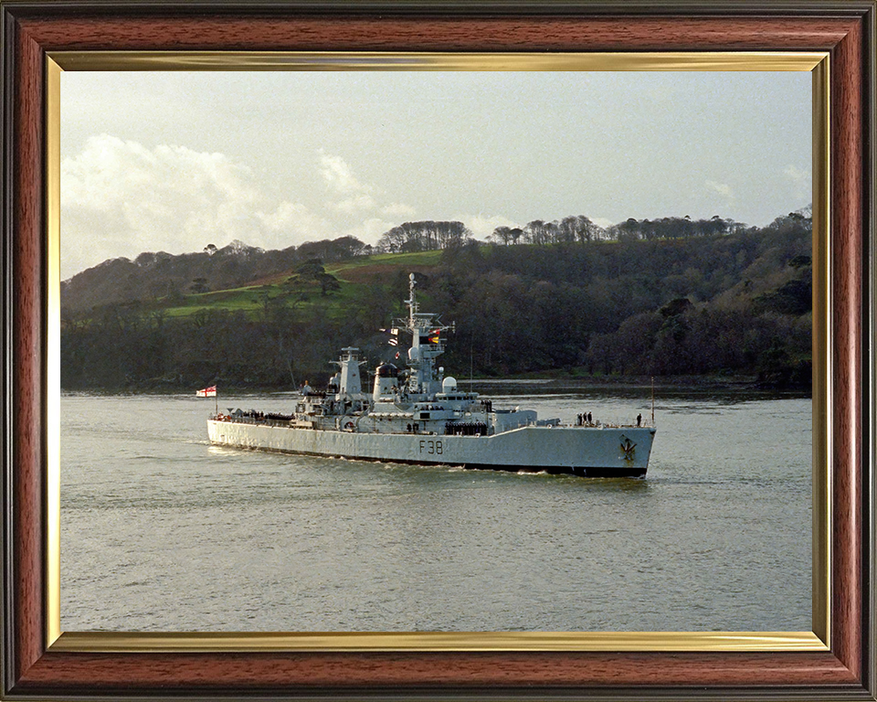 HMS Arethusa F38 Royal Navy Leander Class Frigate Photo Print or Framed Print - Hampshire Prints