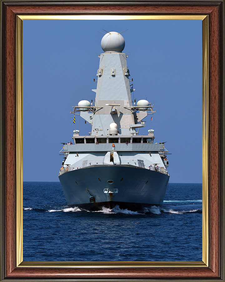 HMS Diamond D34 Royal Navy Type 45 Destroyer Photo Print or Framed Print - Hampshire Prints