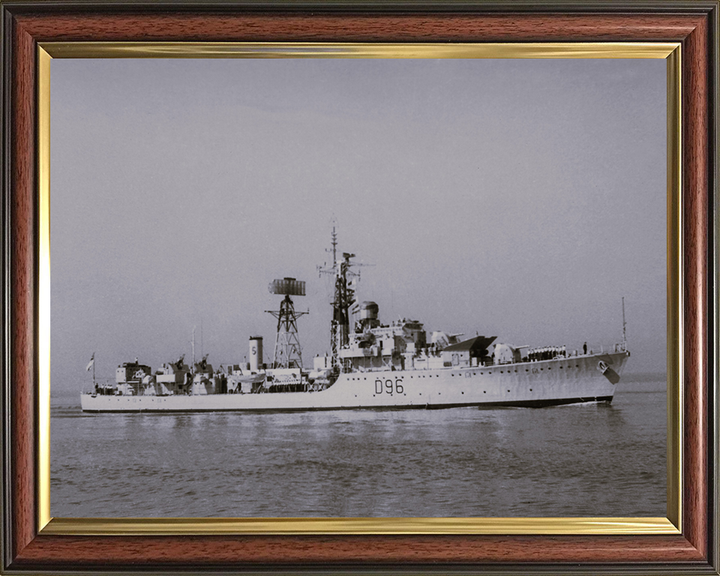 HMS Crossbow G96 (D96) Royal Navy Daring class destroyer Photo Print or Framed Print - Hampshire Prints