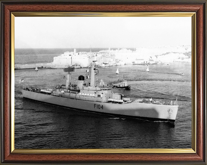 HMS Dido F104 Royal Navy Leander class frigate Photo Print or Framed Print - Hampshire Prints