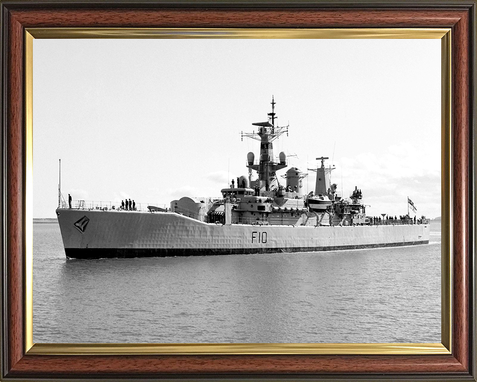 HMS Aurora F10 Royal Navy Leander Class frigate Photo Print or Framed Print - Hampshire Prints