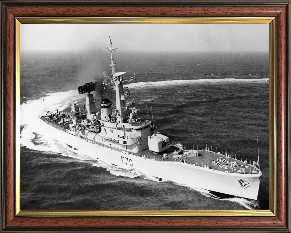 HMS Apollo F70 Royal Navy Leander class Frigate Photo Print or Framed Print - Hampshire Prints