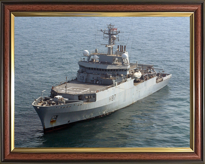 HMS Echo H87 Royal Navy Echo class survey vessel Photo Print or Framed Print - Hampshire Prints