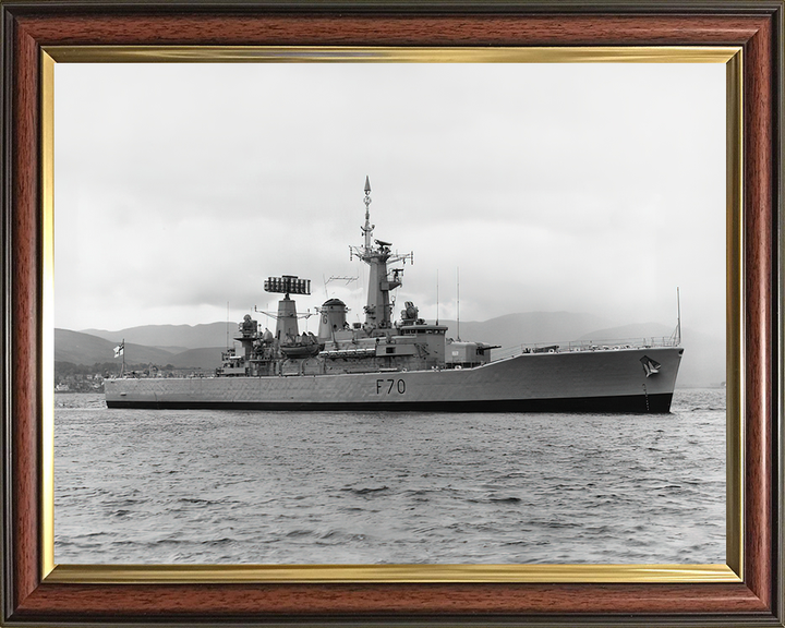 HMS Apollo F70 Royal Navy Leander class Frigate Photo Print or Framed Print - Hampshire Prints