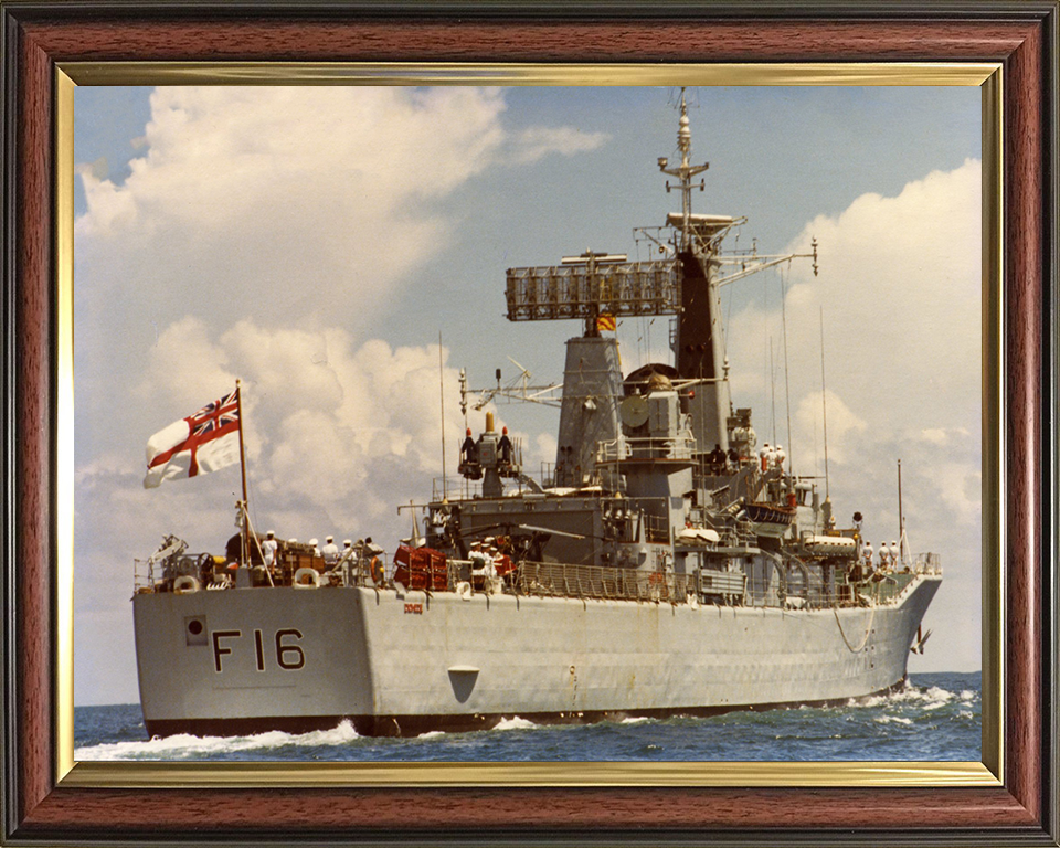 HMS Diomede F16 Royal Navy Leander class frigate Photo Print or Framed Print - Hampshire Prints