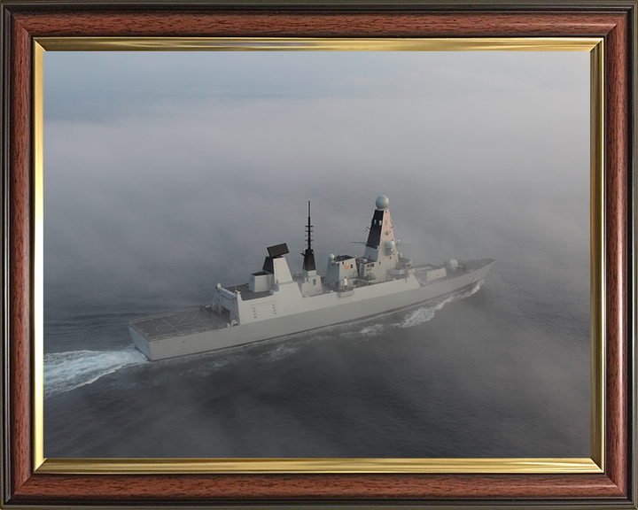 HMS Diamond D34 Royal Navy Type 45 Destroyer Photo Print or Framed Print - Hampshire Prints