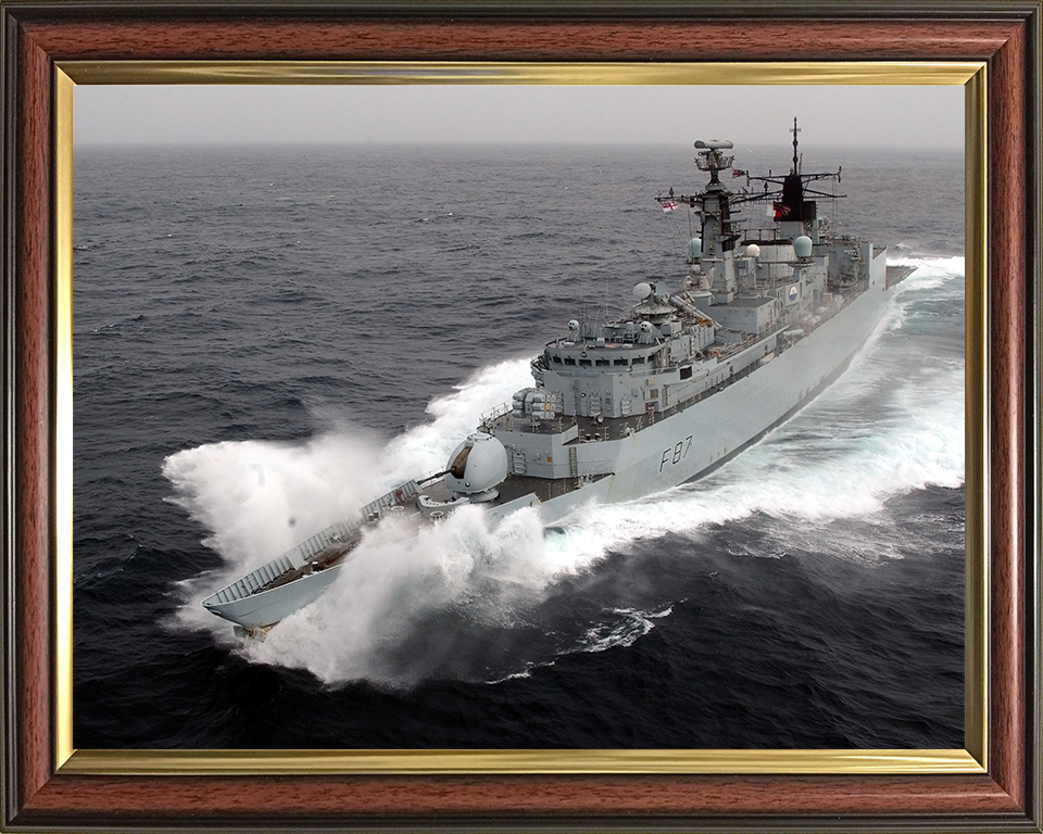 HMS Chatham F87 | Photo Print | Framed Print | Poster | Type 22 | Frigate | Royal Navy - Hampshire Prints