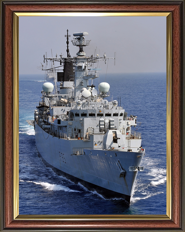 HMS Cumberland F85 | Photo Print | Framed Print | Type 22 | Frigate | Royal Navy - Hampshire Prints