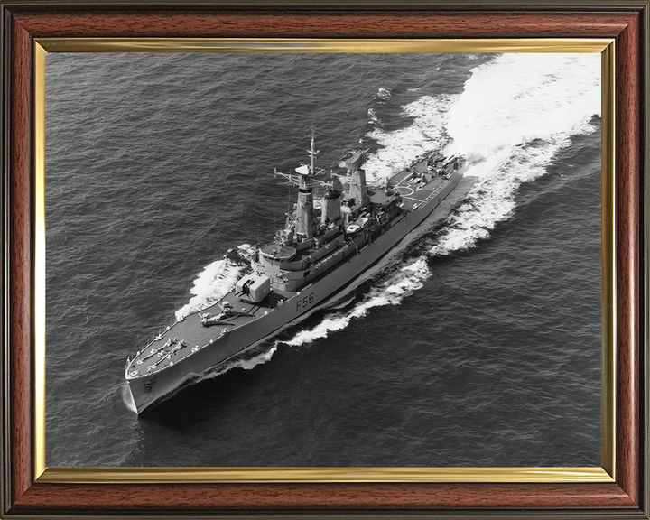 HMS Argonaut F56 Royal Navy Leander class frigate Photo Print or Framed Print - Hampshire Prints