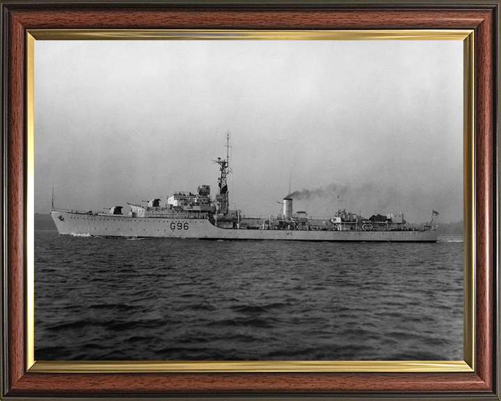 HMS Crossbow G96 (D96) Royal Navy Daring class destroyer Photo Print or Framed Print - Hampshire Prints