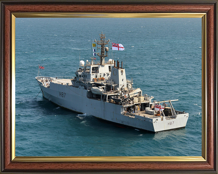 HMS Echo H87 Royal Navy Echo class survey vessel Photo Print or Framed Print - Hampshire Prints