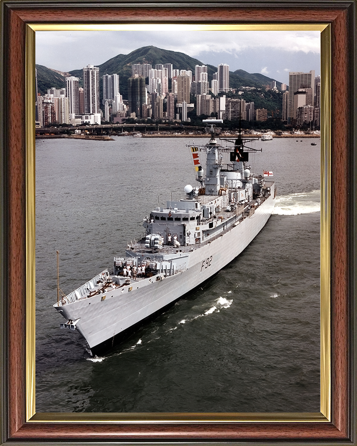 HMS Boxer F92 Royal Navy Type 22 Frigate Photo Print or Framed Print - Hampshire Prints