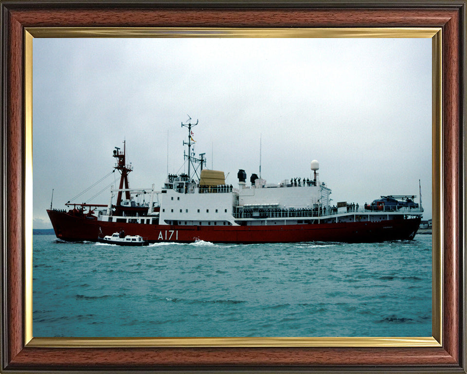 HMS Endurance A171 Royal Navy Ice breaker Ship Photo Print or Framed Print - Hampshire Prints