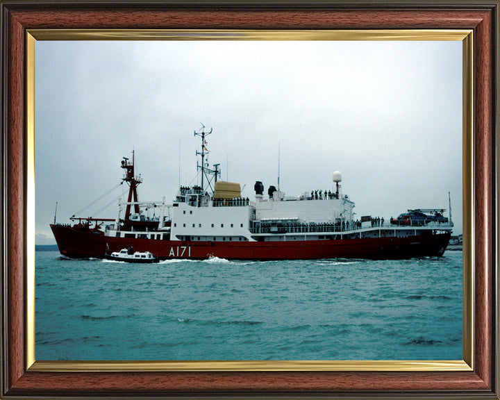 HMS Endurance A171 Royal Navy Ice breaker Ship Photo Print or Framed Print - Hampshire Prints