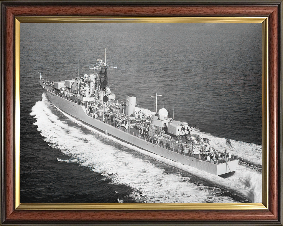 HMS Diana D126 Royal Navy Daring class destroyer Photo Print or Framed Print - Hampshire Prints