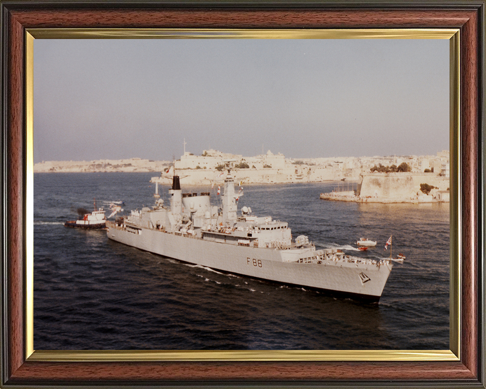 HMS Broadsword F88 Royal Navy Type 22 Frigate Photo Print or Framed Print - Hampshire Prints