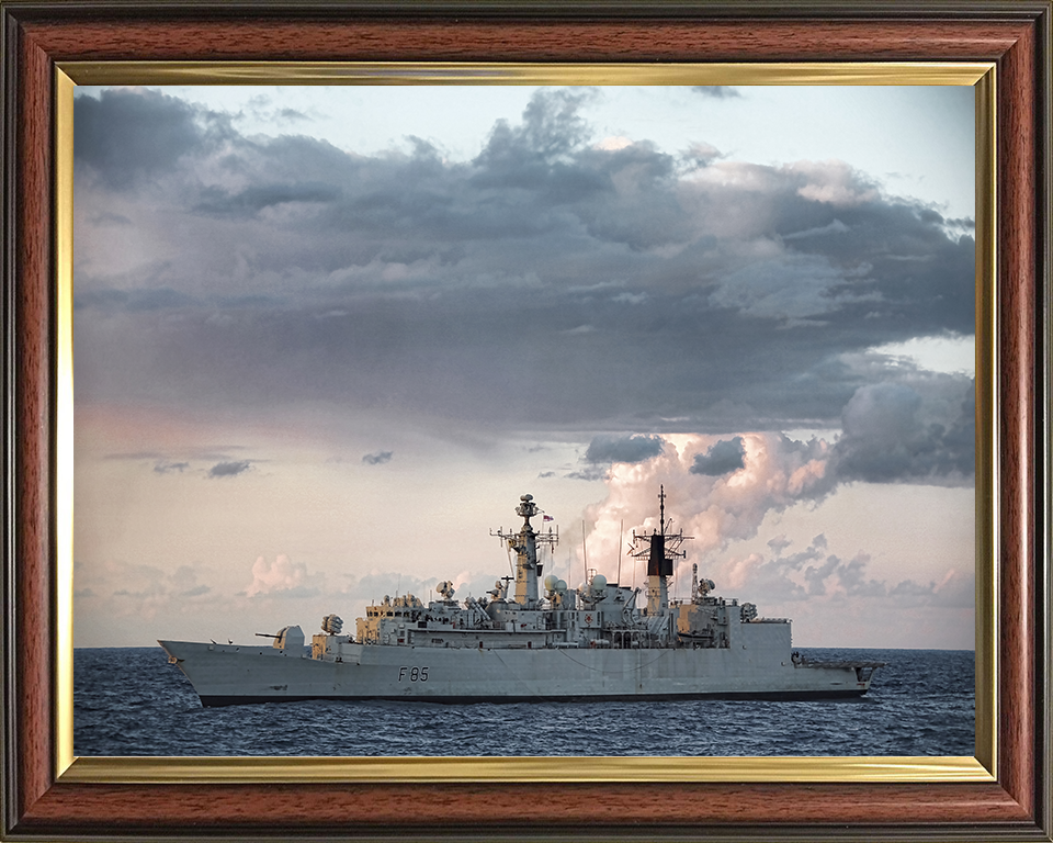 HMS Cumberland F85 | Photo Print | Framed Print | Type 22 | Frigate | Royal Navy - Hampshire Prints