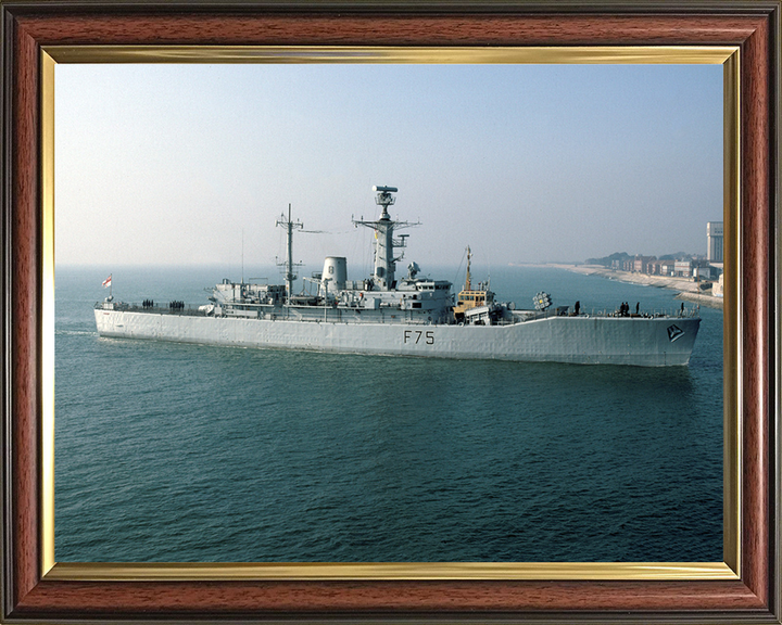 HMS Charybdis F75 Royal Navy Leander class frigate Photo Print or Framed Print - Hampshire Prints