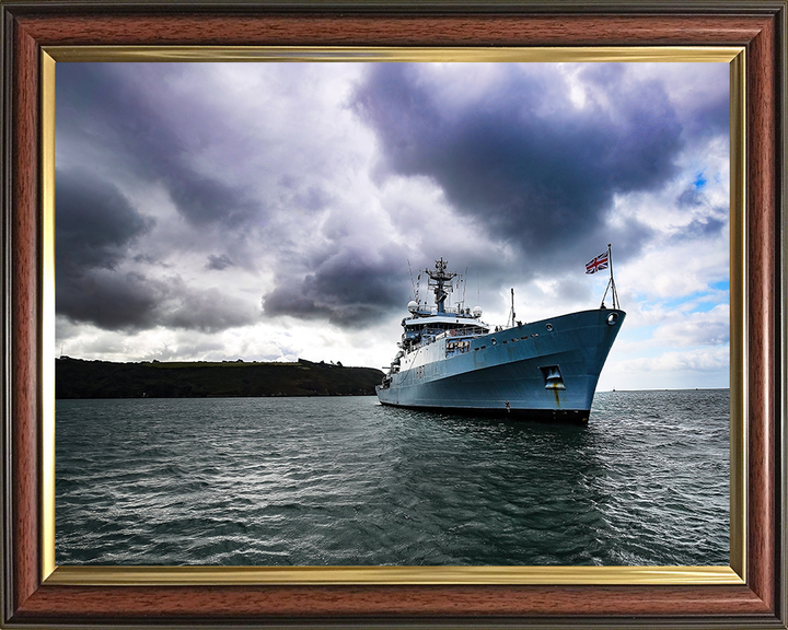 HMS Echo H87 | Photo Print | Framed Print | Echo Class | Survey Vessel | Royal Navy - Hampshire Prints