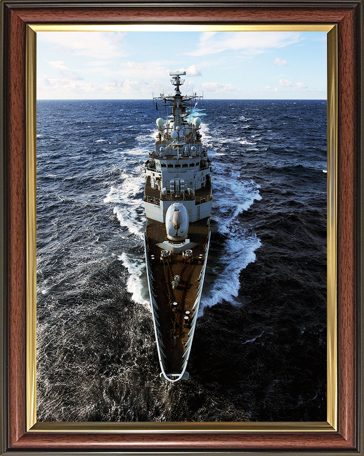 HMS Chatham F87 Royal Navy Type 22 Frigate Photo Print or Framed Print - Hampshire Prints