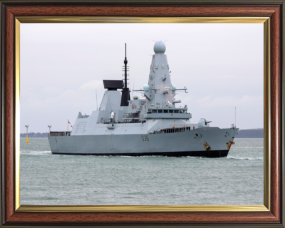 HMS Defender D36 | Photo Print | Framed Print | Poster | Type 45 | Destroyer | Royal Navy - Hampshire Prints