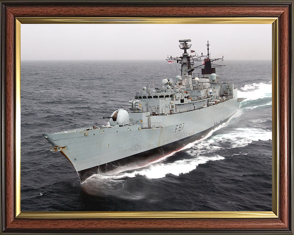 HMS Chatham F87 | Photo Print | Framed Print | Poster | Type 22 | Frigate | Royal Navy - Hampshire Prints