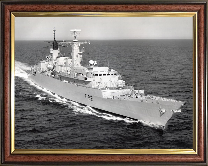 HMS Boxer F92 Royal Navy Type 22 Frigate Photo Print or Framed Print - Hampshire Prints