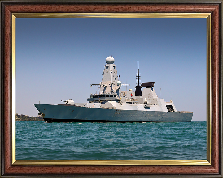 HMS Duncan D37 Royal Navy Type 45 Destroyer Photo Print or Framed Print - Hampshire Prints