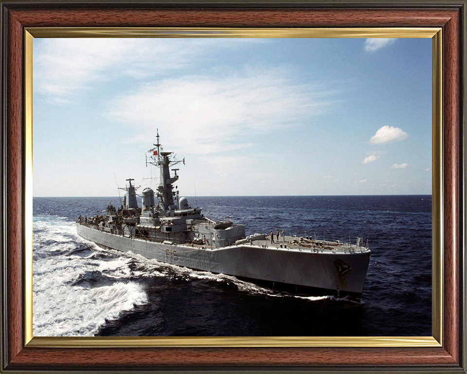 HMS Euryalus F15 Royal Navy Leander Class Frigate Photo Print or Framed Print - Hampshire Prints