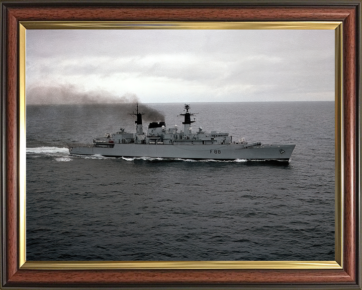 HMS Broadsword F88 Royal Navy Type 22 Frigate Photo Print or Framed Print - Hampshire Prints