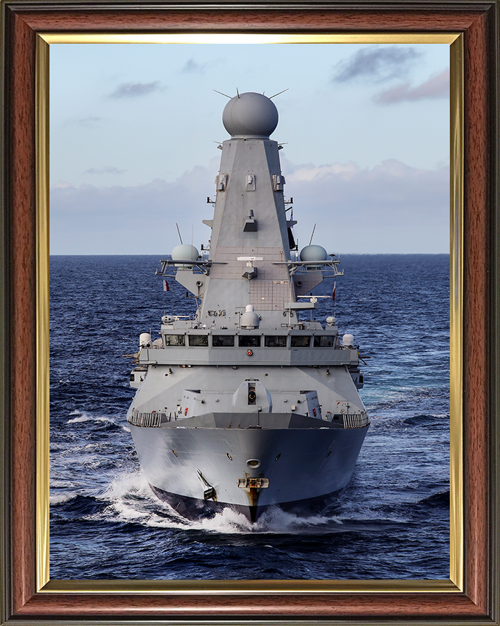 HMS Defender D36 Royal Navy Type 45 Destroyer Photo Print or Framed Photo Print - Hampshire Prints