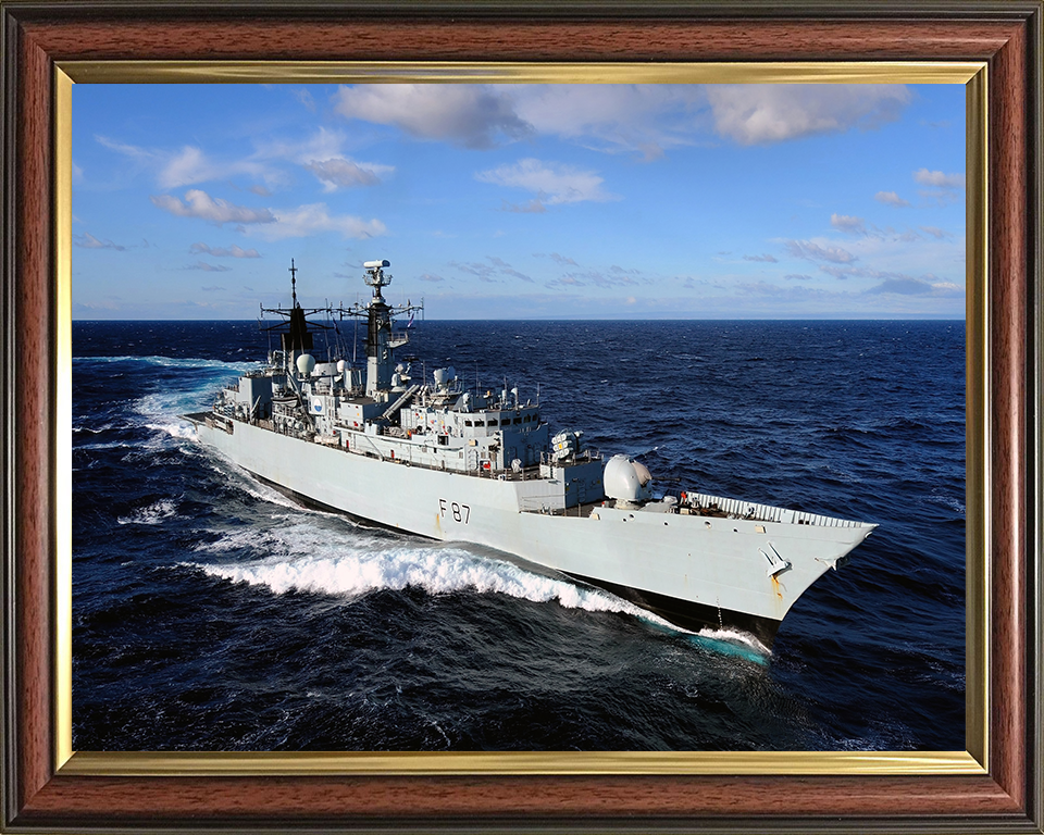 HMS Chatham F87 | Photo Print | Framed Print | Poster | Type 22 | Frigate | Royal Navy - Hampshire Prints