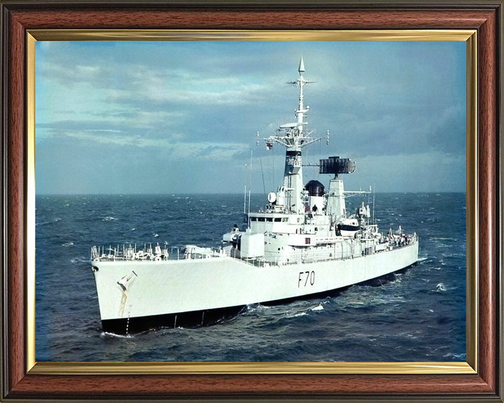 HMS Apollo F70 Royal Navy Leander class Photo Print or Framed Print - Hampshire Prints