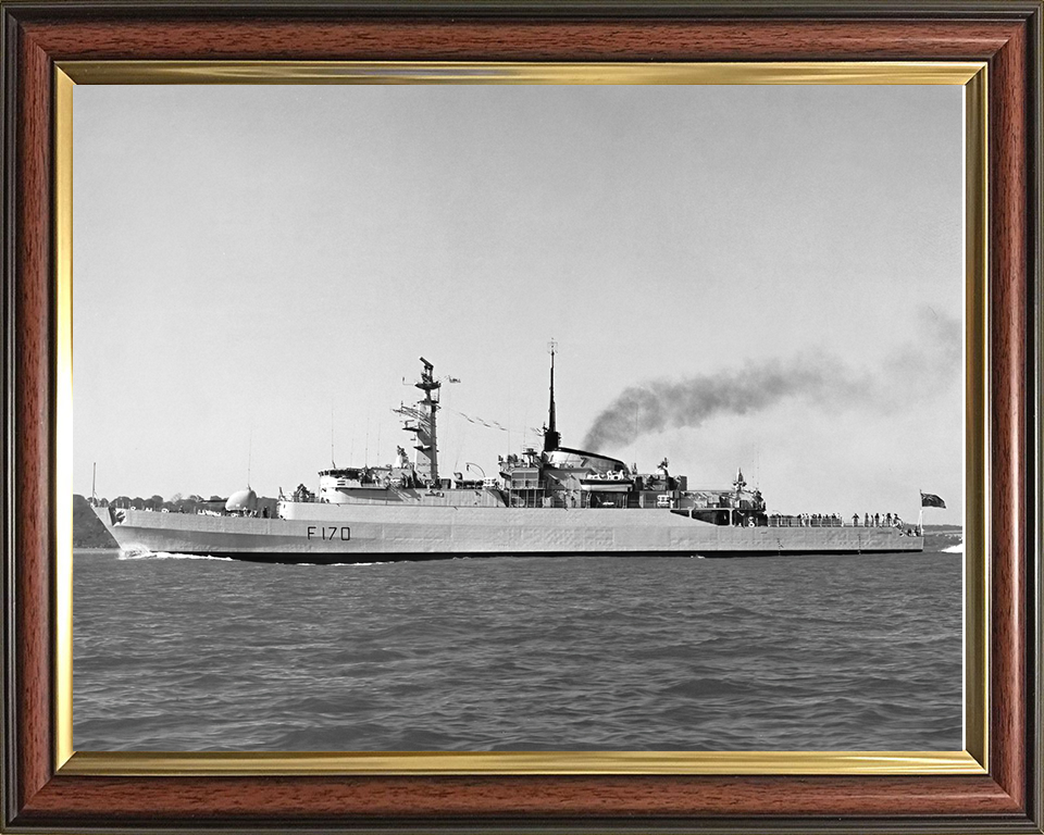 HMS Antelope F170 Royal Navy Type 21 frigate Photo Print or Framed Print - Hampshire Prints