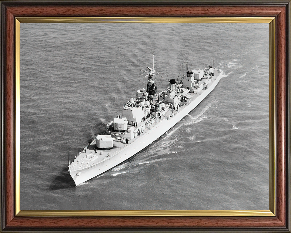 HMS Diamond D35 Royal Navy Daring class destroyer Photo Print or Framed Print - Hampshire Prints