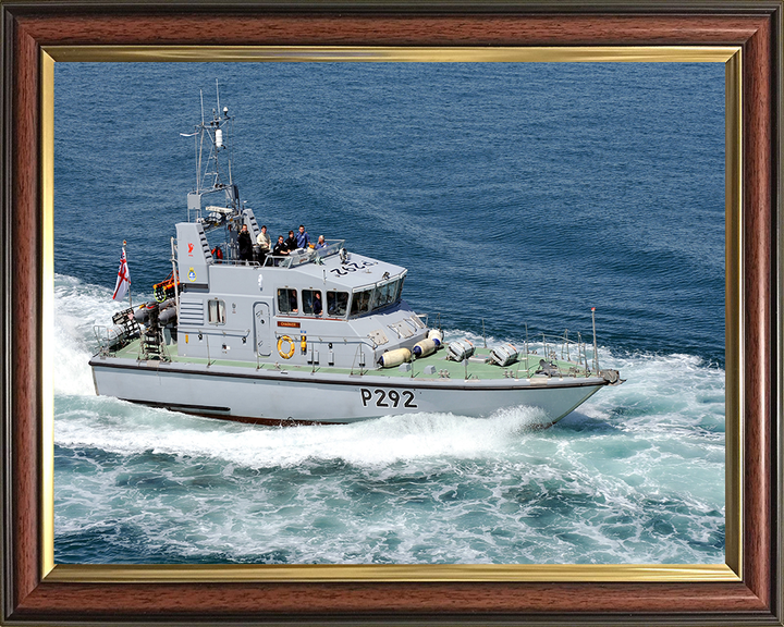 HMS Charger P292 Royal Navy Fast Inshore Patrol Vessel Photo Print or Framed Print - Hampshire Prints