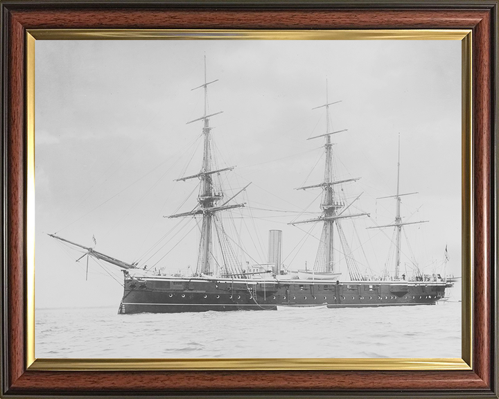 HMS Curacoa Royal Navy warship Photo Print or Framed Print - Hampshire Prints