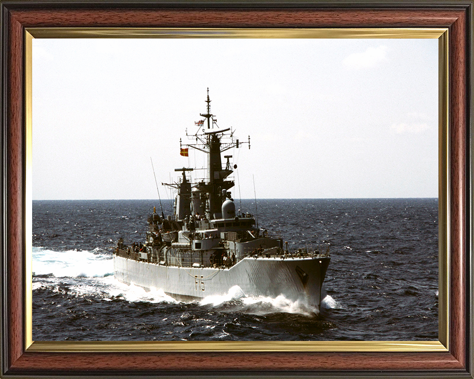 HMS Euryalus F15 Royal Navy Leander Class Frigate Photo Print or Framed Print - Hampshire Prints