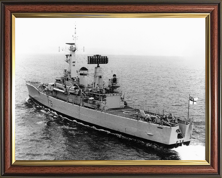 HMS Charybdis F75 Royal Navy Leander class frigate Photo Print or Framed Print - Hampshire Prints